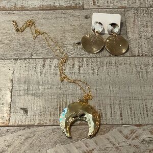 Bundle of necklace and earrings